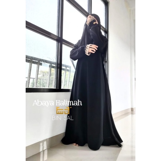 abaya halimah | Abaya hitam murah