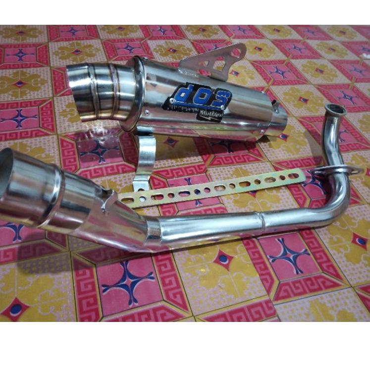 Special Price.. knalpot racing dos muffler beat karbu beat fi