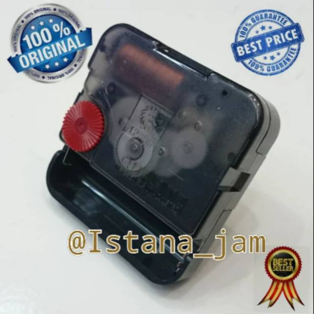 Mesin Jam Dinding 12888 Sweep Original