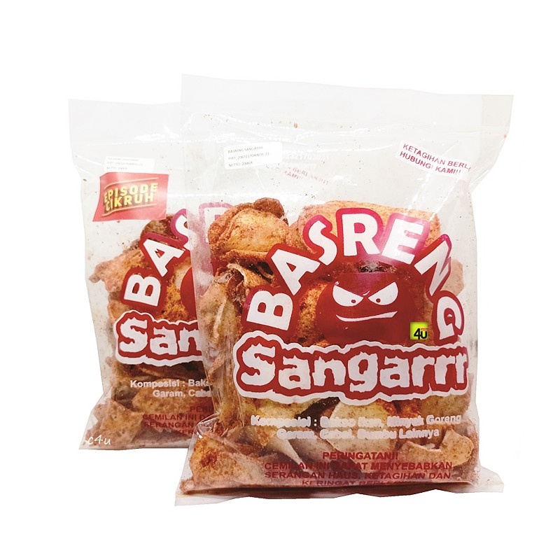 

Sangar Basreng Baso Goreng Renyah Pedas Enak - 200gr