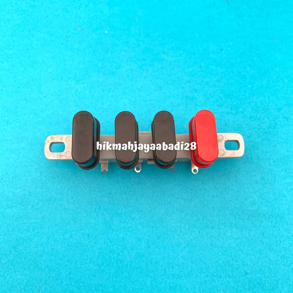 ORIGINAL Saklar Kipas Angin Stan Fan Switch Kipas 4 Tombol Saklar Kipas Maspion Model Lurus