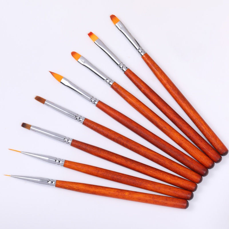 Liner Nail Art Acrylic Liquid Powder Carving UV Gel Extension extension Painting Brush Lines Liner Drawing Pen Manicuring Tools