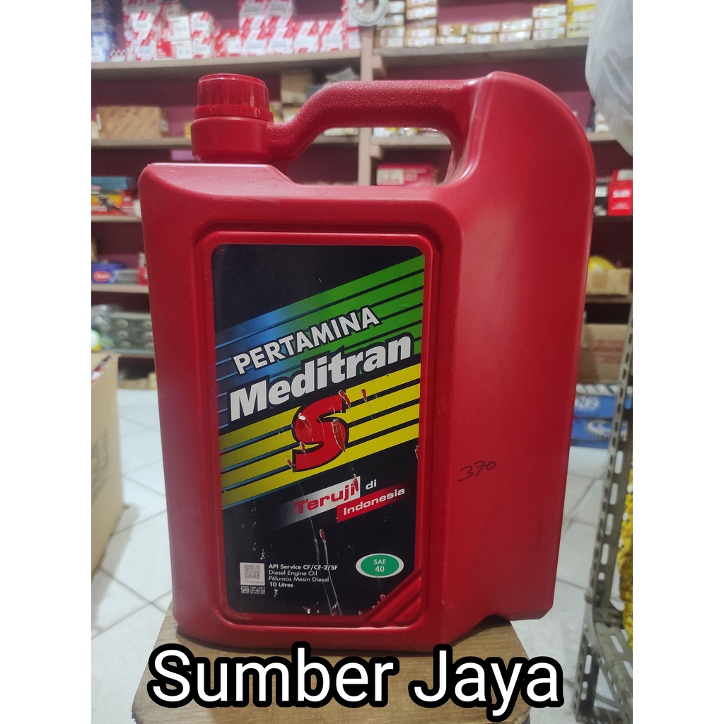 Oli Meditran S 40 10 Liter - Oli Mesin Mobil - 100% Asli