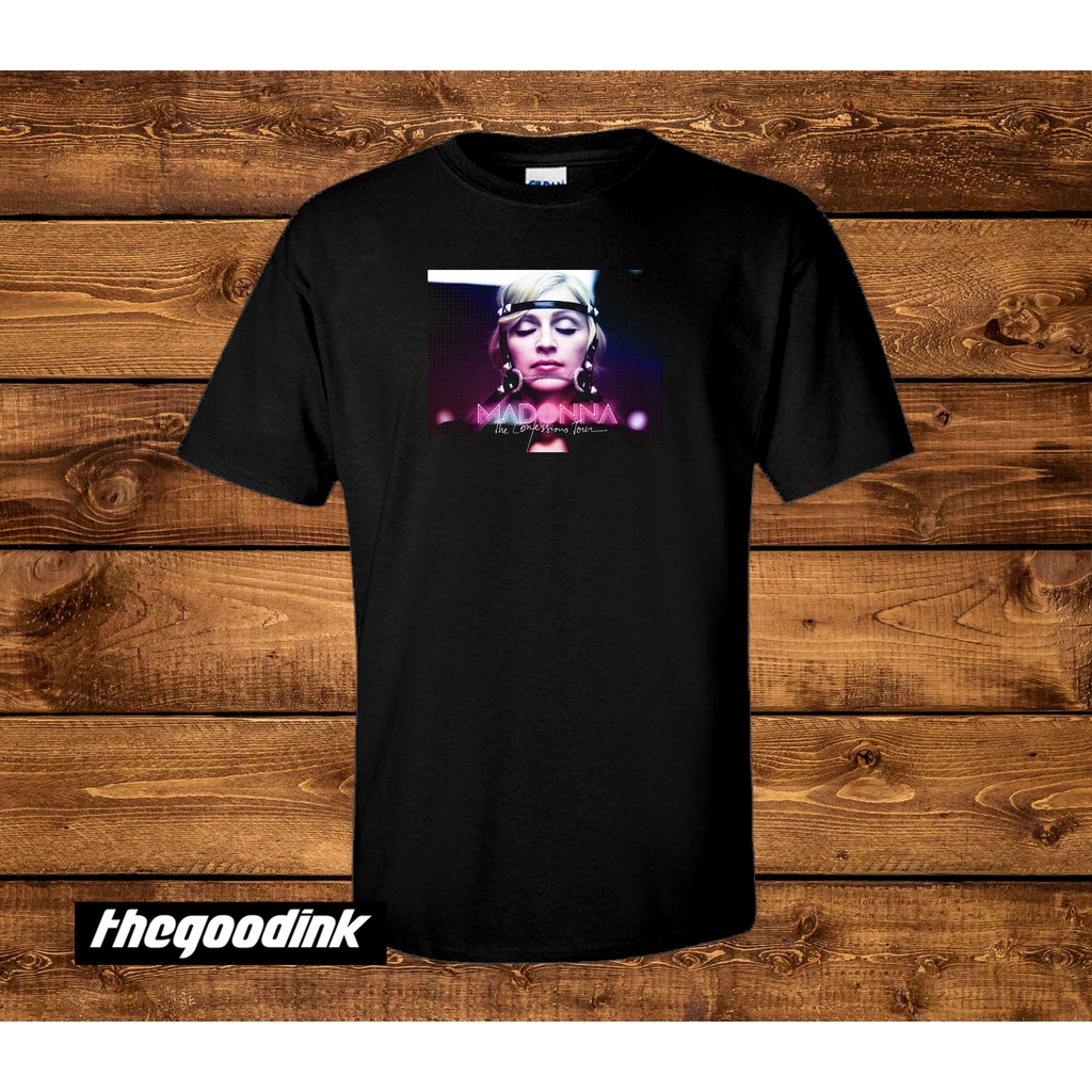 Kaos Madonna - Confessions Tour - Original Gildan Tshirt DTG