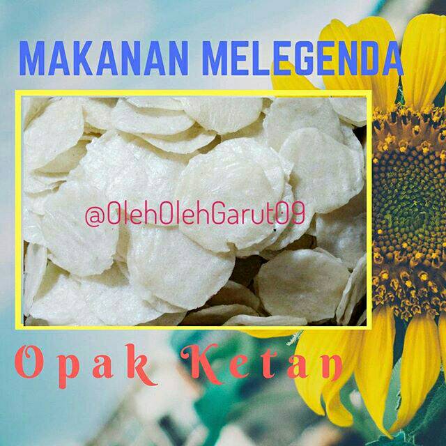 

Opak Ketan Mentah Paket 500 gram Oleh Oleh Garut Sunda Bandung kriuk enak mantap