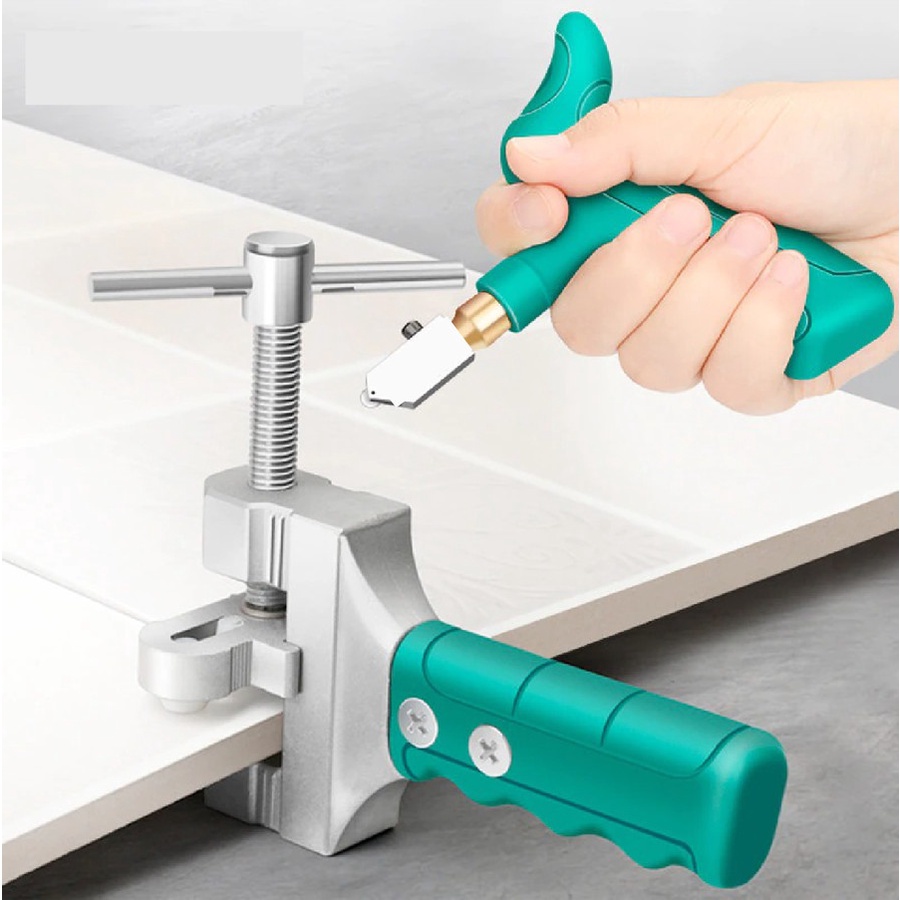 Pisau Pemotong Kaca Glass Diamond Cutter Tile Handheld - AI3032 - Green