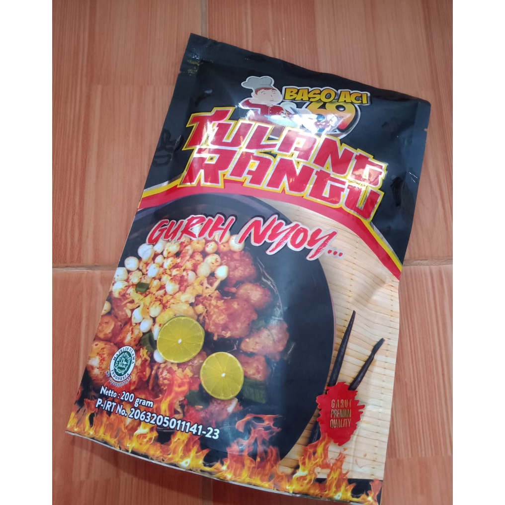 

BASO ACI 69 TULANG RANGU ORIGINAL GEPREK HEJO MIE AYAM