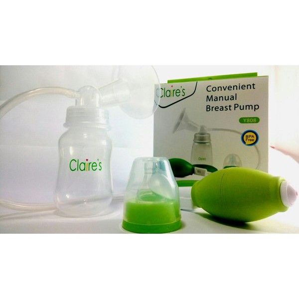 CLAIRES CONVENIENT MANUAL BREAST PUMP CLAIRE'S G2026