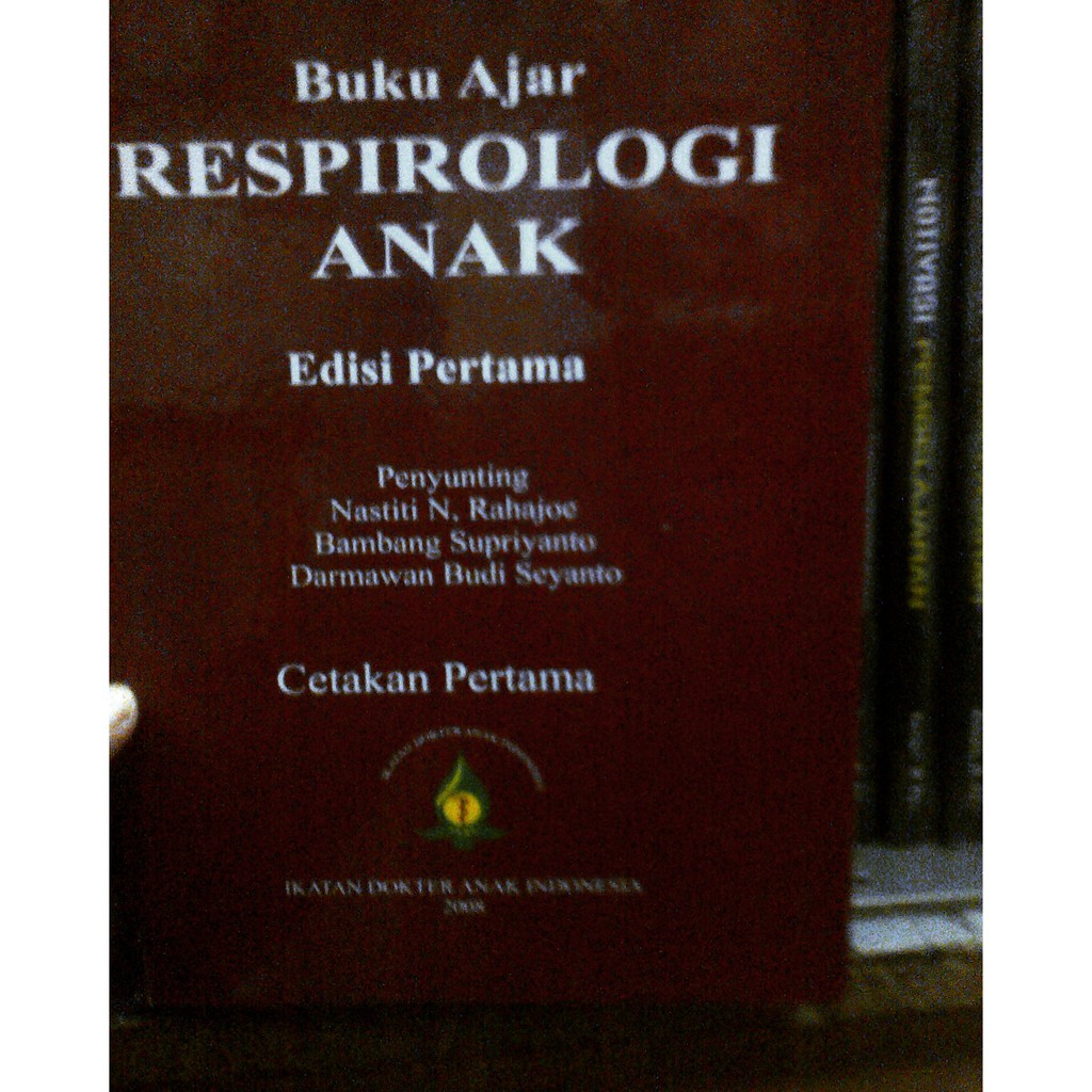 buku ajar respirologi anak