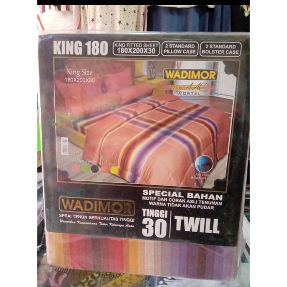 sprei wadimor king 180x200