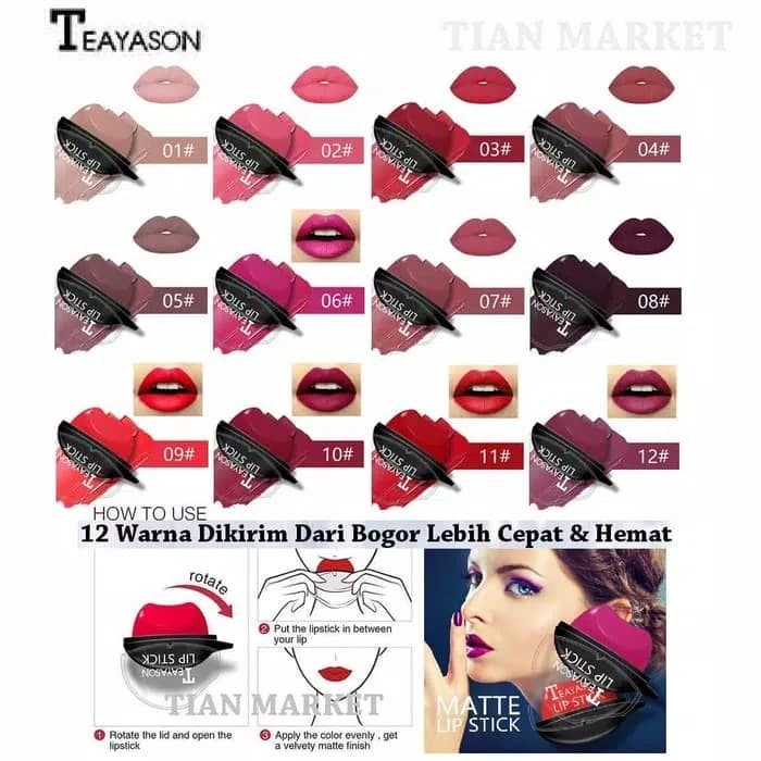 Lazy Lipstick Waterproof Buy 1 Get 1