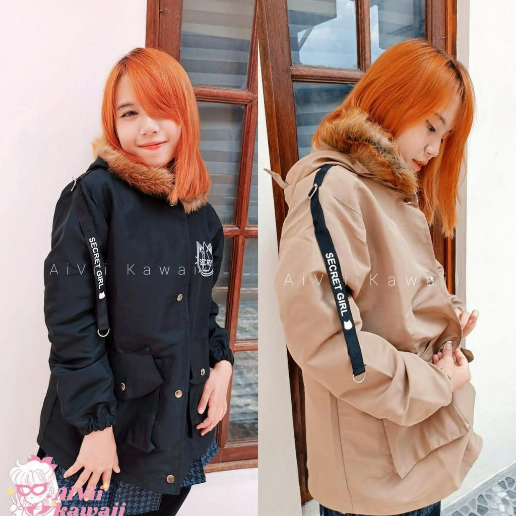 【AiVii】JAKET PARKA KAWAII SECRET NEKO