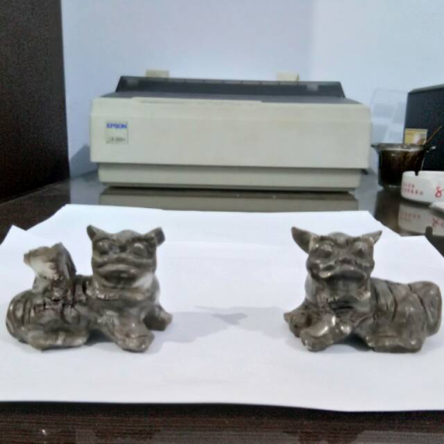 Ukiran batu alam patung singa