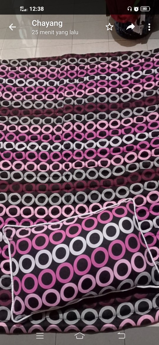 Kasur Lantai Modern Sbr Luxury 150 X 200 Cm (plus Bantal) Ns