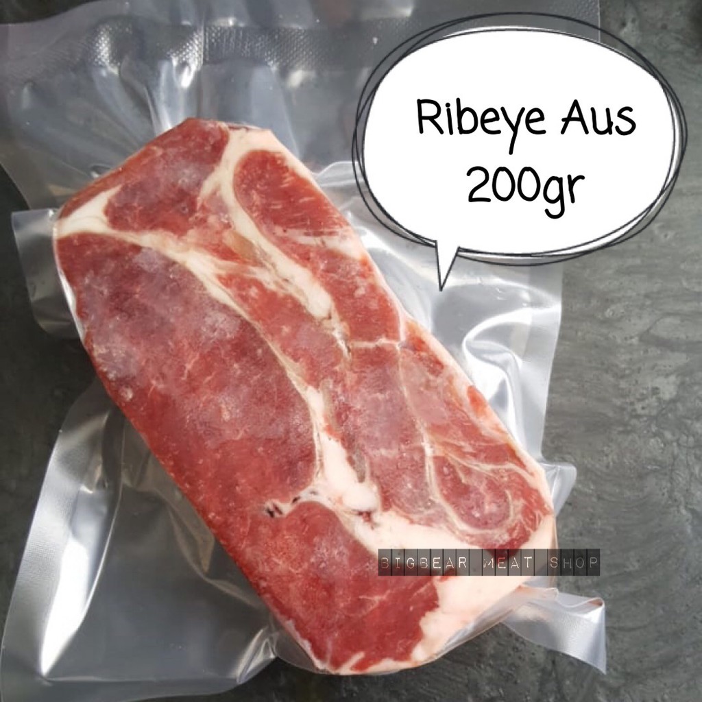 

BEEF RIBEYE AUS STEAK 200 GR