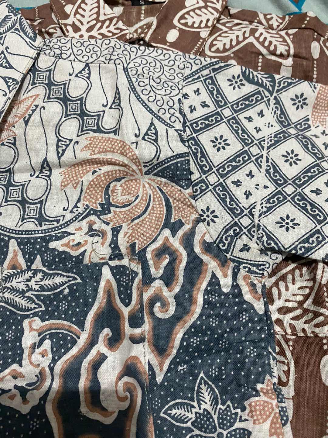 Batik Anak Sogan Kemeja Pakaian Anak Kid Fashion