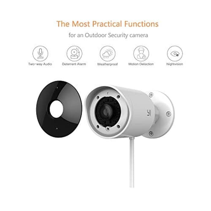 MNB108 Xiaomi Yi Xiao Yi Outdoor CCTV IP Camera 1080P International