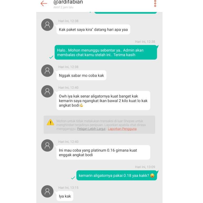 Senar Pancing Kuat Phenex Alligator ‑ Fsm31au22ᴬ