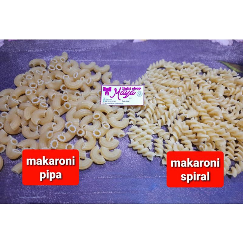 Pasta makaroni pipa spiral spageti instant bolognese snack makaroni bantat mie spagetti macaroni promo