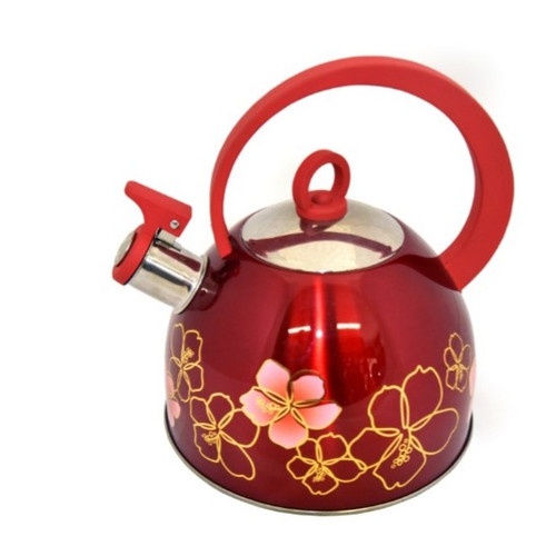 Teko Siul Supra Colora Floral 2 Liter Teko Bunyi Whistling Kettle