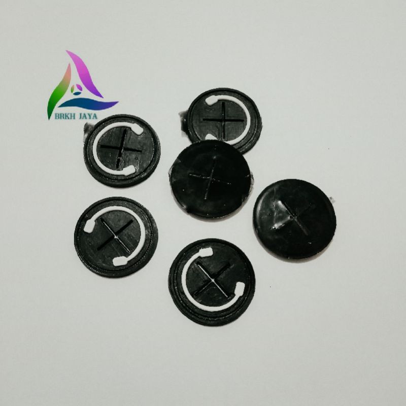 Karet Lubang Headset Earphone Untuk Tas Model Bulat Hitam HSB20HTM