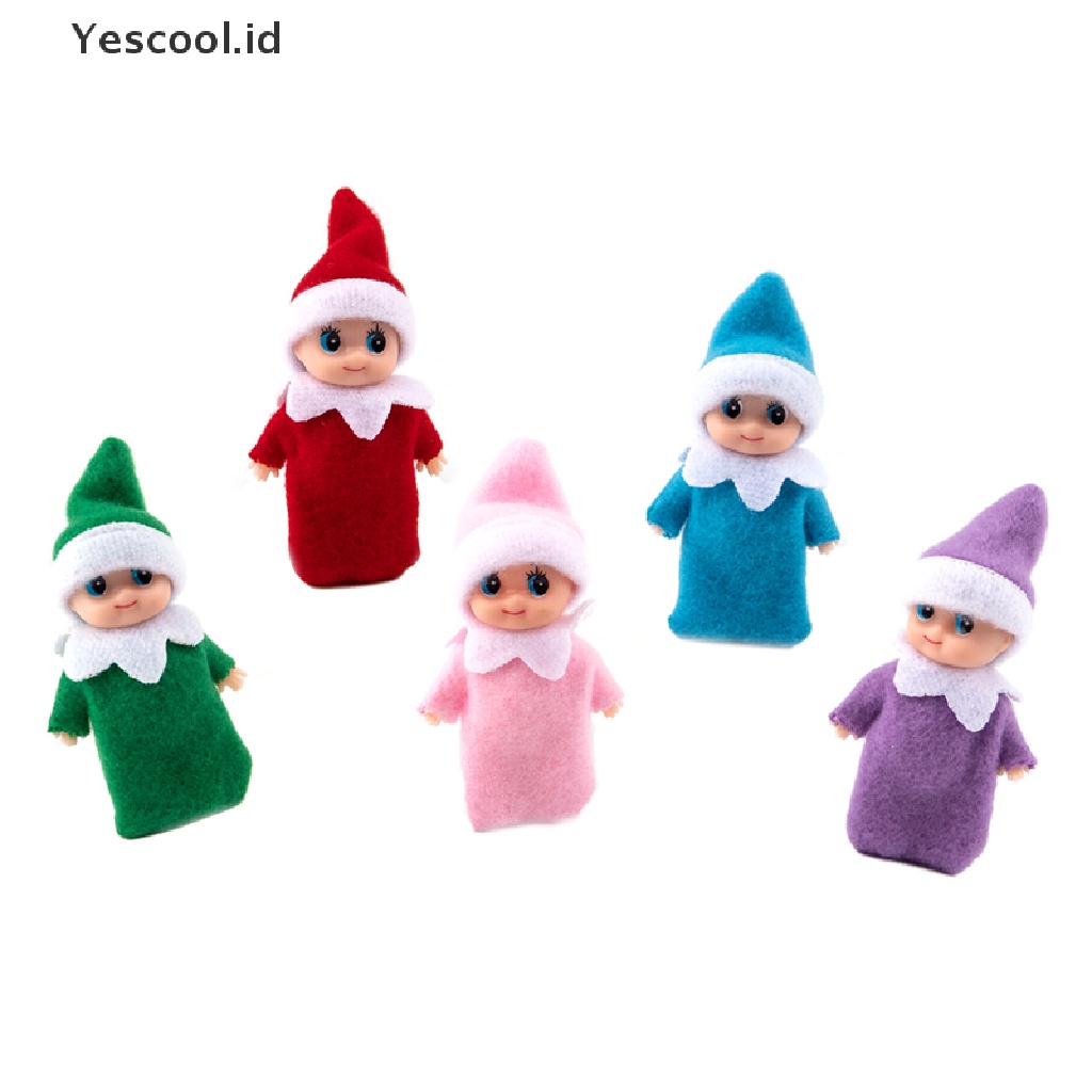 (Yescool) Mainan Boneka Elf Ukuran 8cm Untuk Bayi / Balita