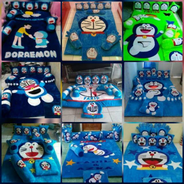 Karpet karakter fullset doraemon / karpet bulu rasfur