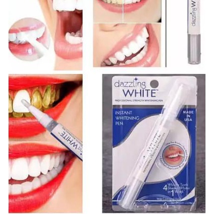 ✤ Pen pemutih gigi instan Dazzling whitening memutihkan bleaching gigi ☺