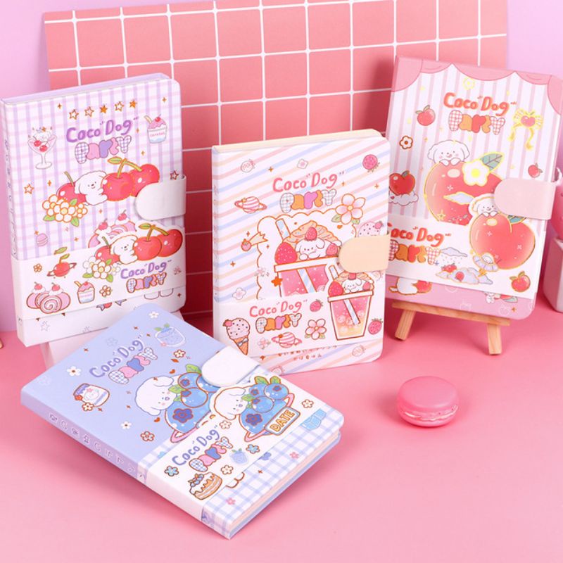 PAOPAO Buku Notebook Lucu Diary Agenda Import Coco Dog