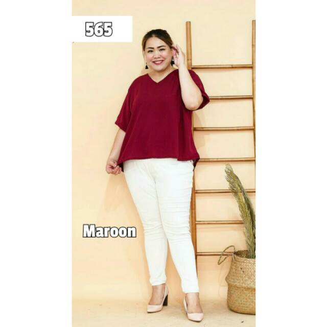 NB565 BAJU JUMBO WANITA BAJU BIGSIZE WANITA