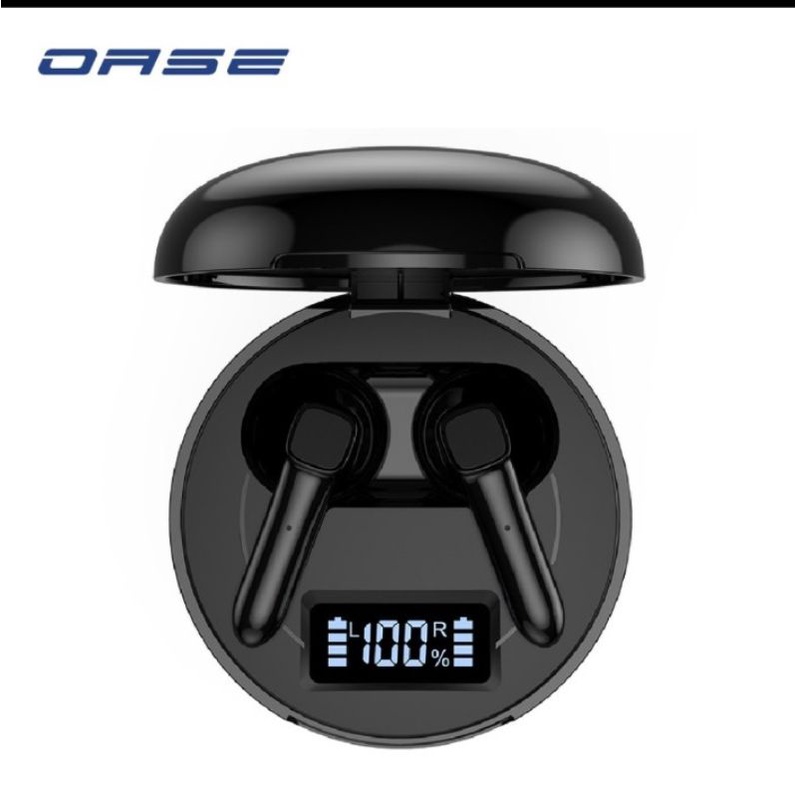 OASE Hero-T TWS Bluetooth 5.1 Earphone Ultra HD Audio Headset Q.C Type C Garansi Resmi 1 Tahun DE-T1