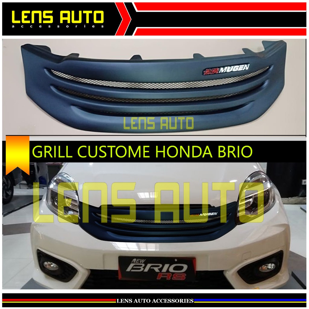 GRILL RACING HONDA BRIO RS 2016 GRILL JARING BRIO