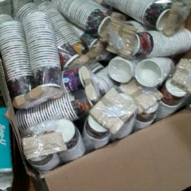 

PAPERCUP 50ML 1DUS 3000PC PAPERCUP 50ML 1BAL ISI 3000PC CUP DAN SENDOK
