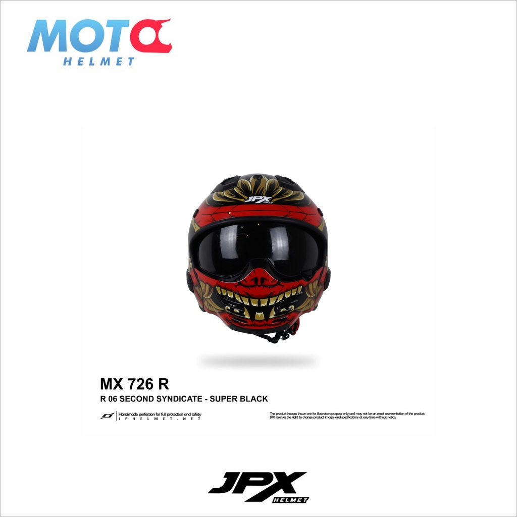 JPX Full Face Mx-726R - R06 Second Syndicate