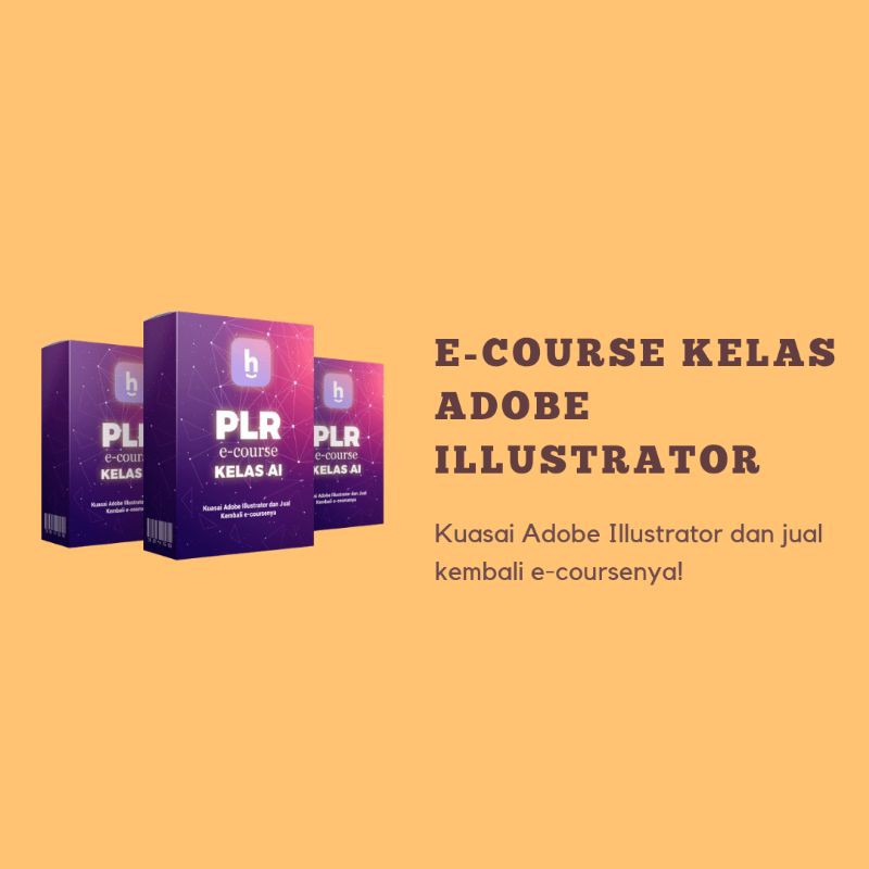 E-course Kelas Adobe Illustrator | Kelas belajar adobe Illustrator | Tutorial Adobe Illustrator