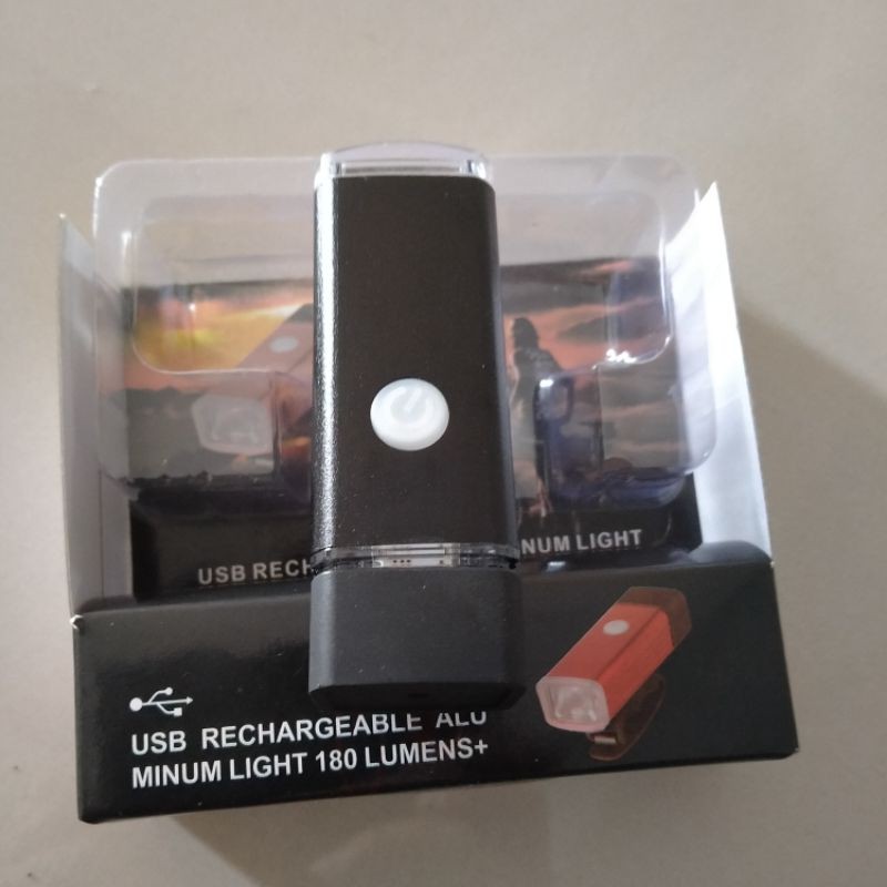 LAMPU SEPEDA USB CREE XPG350