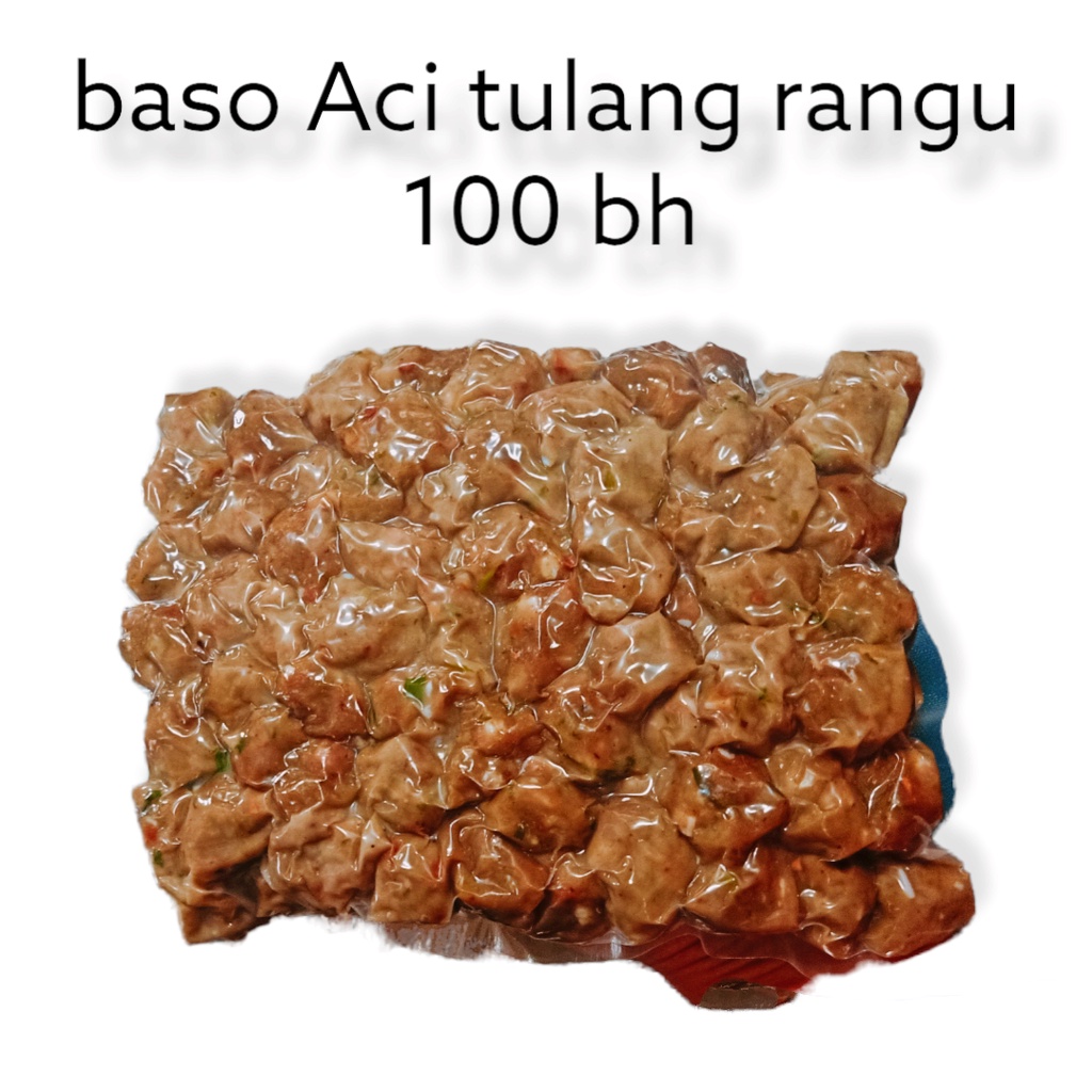 

Baso aci tulang rangu 100 biji / 1 kg /baso saja