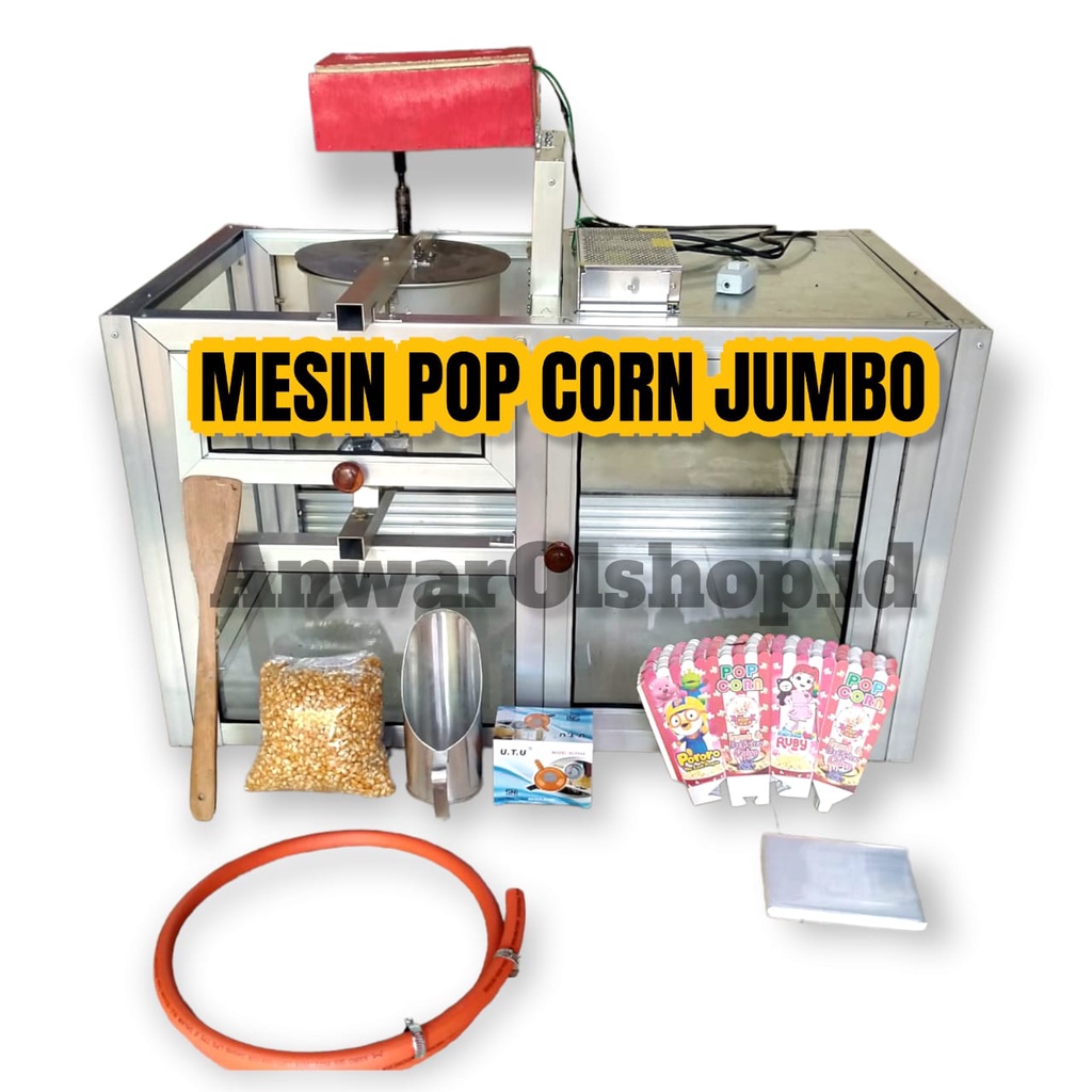 Mesin Pop Corn Jumbo//Mesin Jagung Pop Corn//Mesin Pop Corn Terlaris