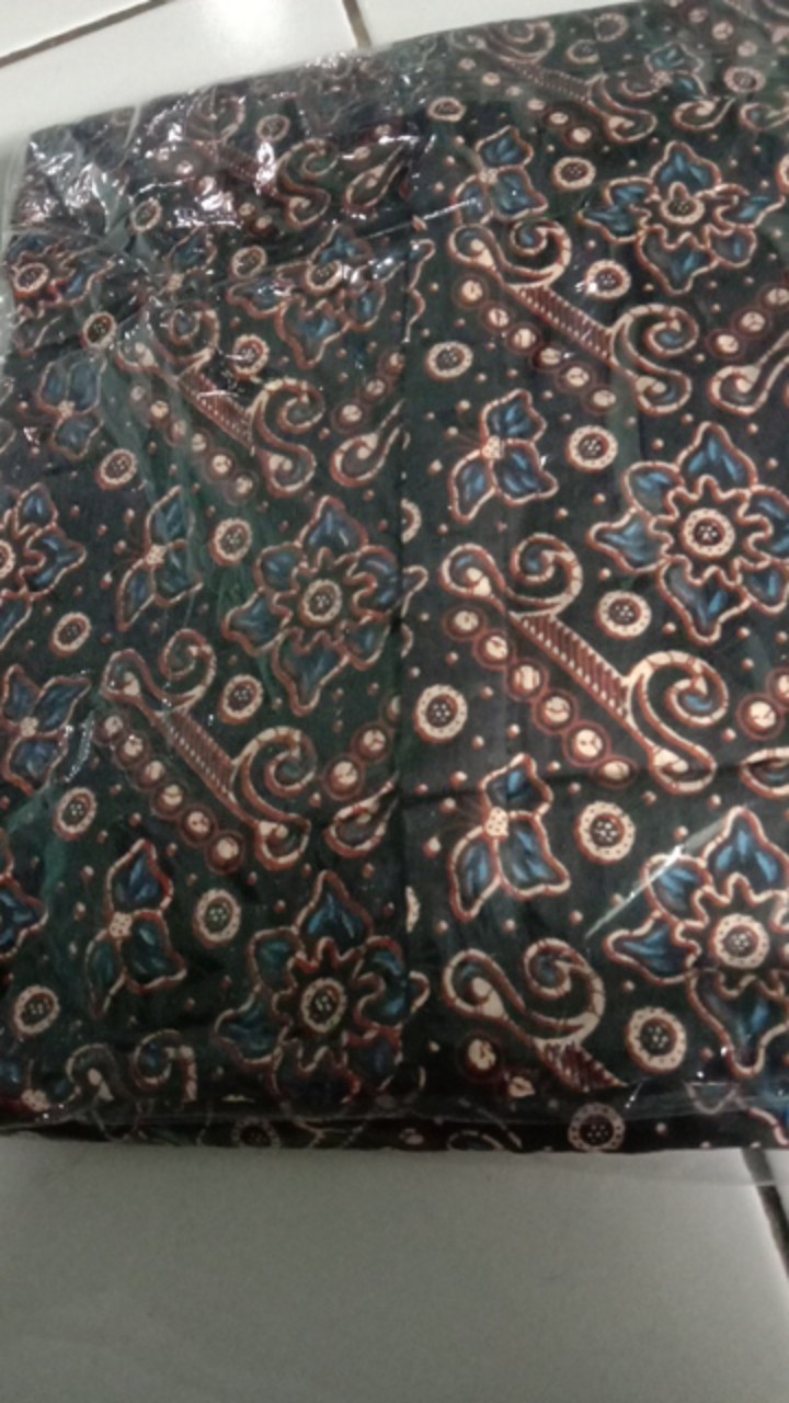 Batik Couple Keluarga Sania Ruffle Ori Ndoro Jowi Dnt Mataram