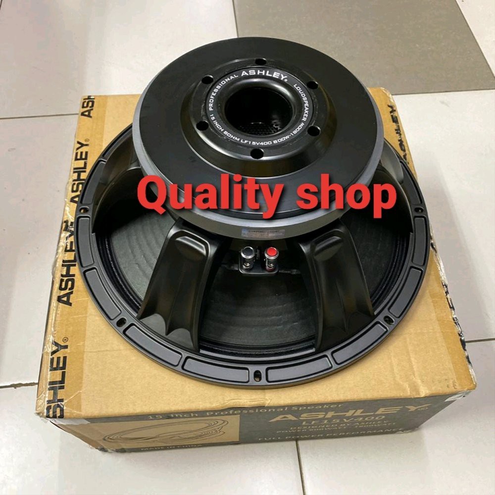 SPEAK ER 15 INCH ASHLEY LF15V400 VOICE COIL 4 INCH BARU  Terjamin