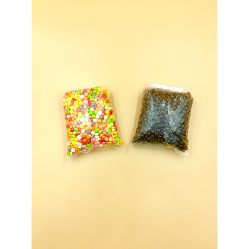 

LAGIE CHOCO CHIPS COKLAT / COKELAT / RAINBOW 1/2 BULAT 250 GR (REPACK)