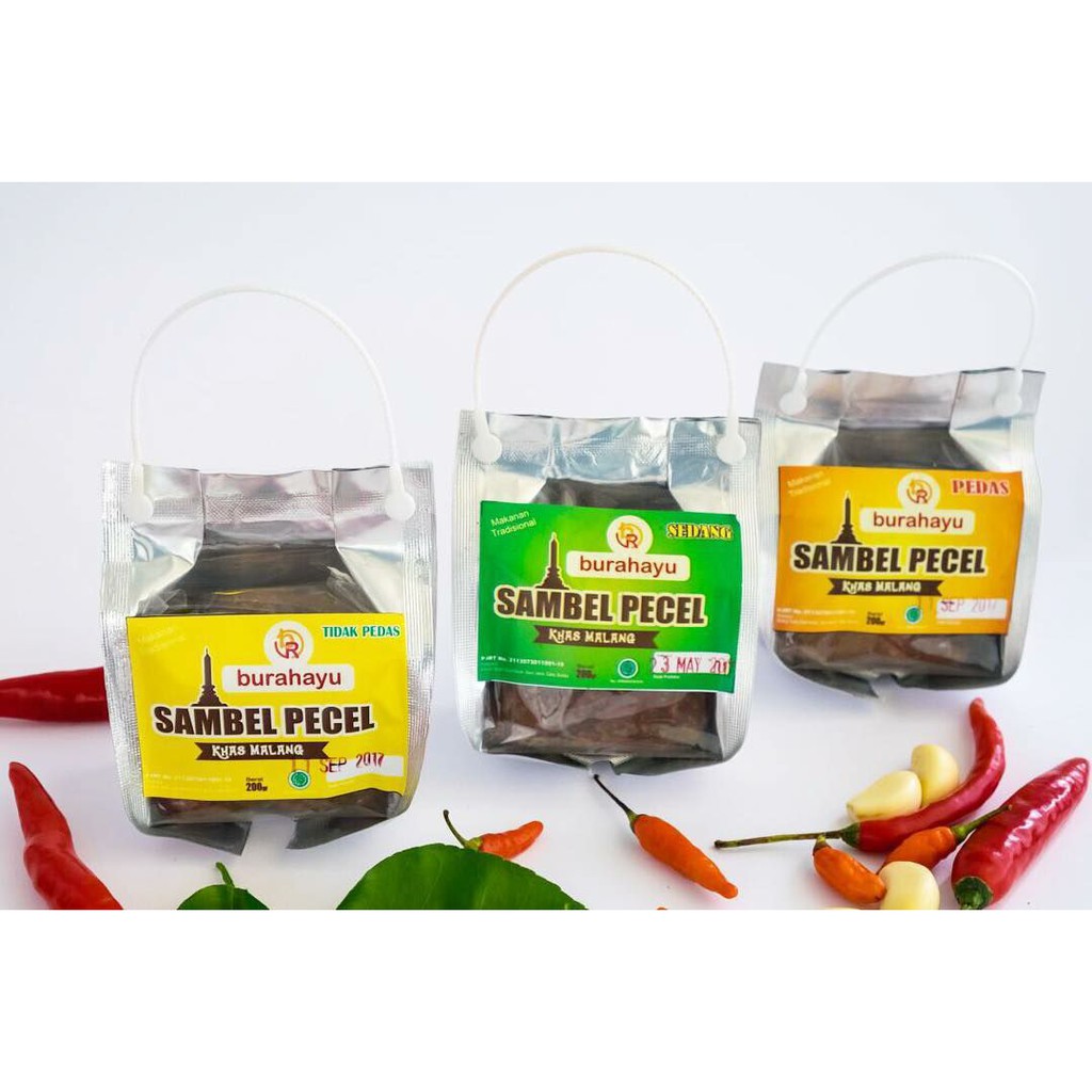 

Bumbu Sambal Pecel Bu Rahayu Khas Malang Jawa Timur Instan