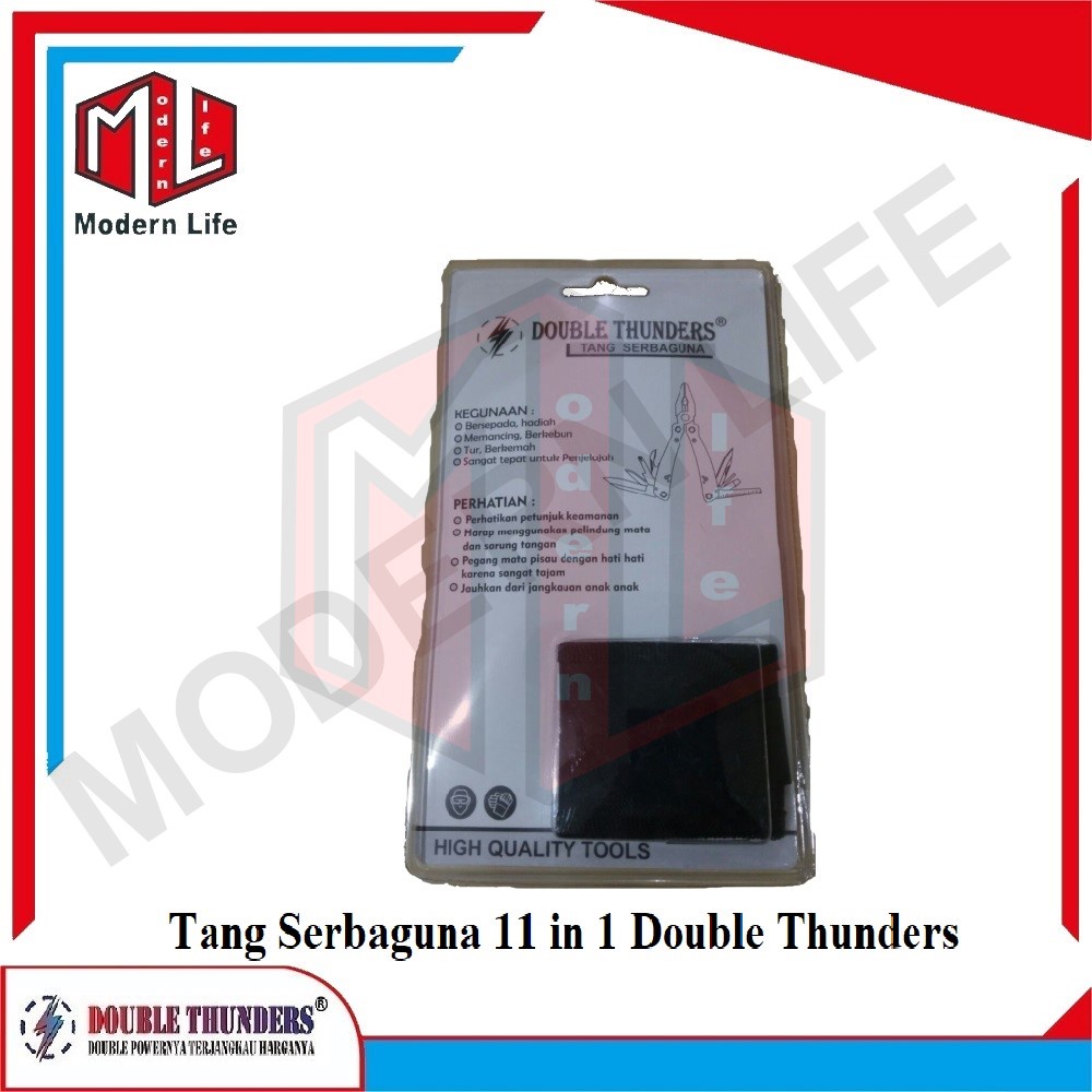 Tang Serbaguna 11 in 1 / Tang Multi Fungsi 11 in 1 Double Thunders HIGH QUALITY