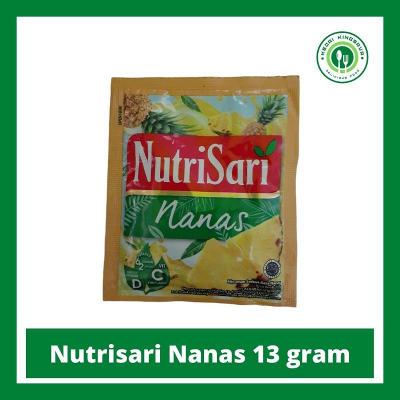 

Nutrisari Nanas 13 gram isi 1 pcs