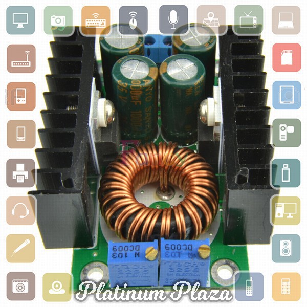 Step Down Buck Converter DC CC 9A 300W 5-40V To 1.2-35V - Black`I69FY4-