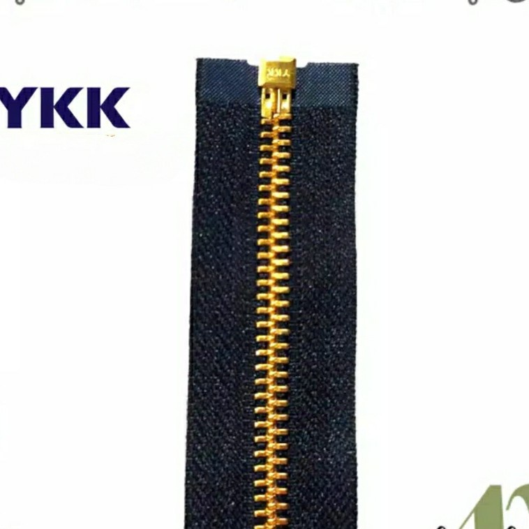 per 1 biji Resleting Jeans 7 inch ykk - sleting Levis ykk hitam Dan navy 17.5cm