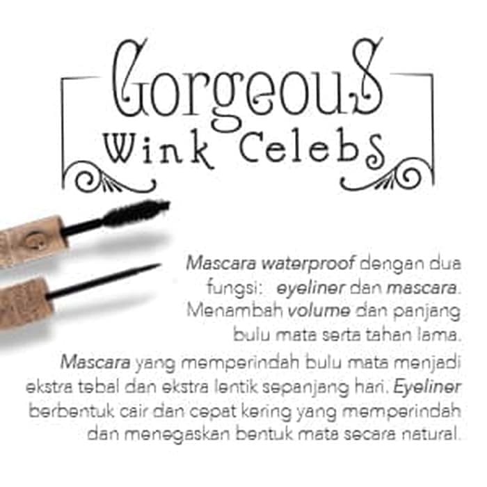 Madame Gie Gorgeus Wink Celebs False Lash - Mascara And Eyeliner