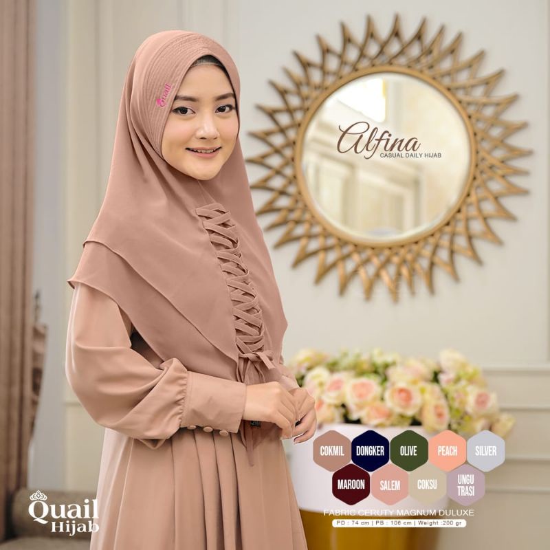 QUAIL HIJAB ORI - ALFINA