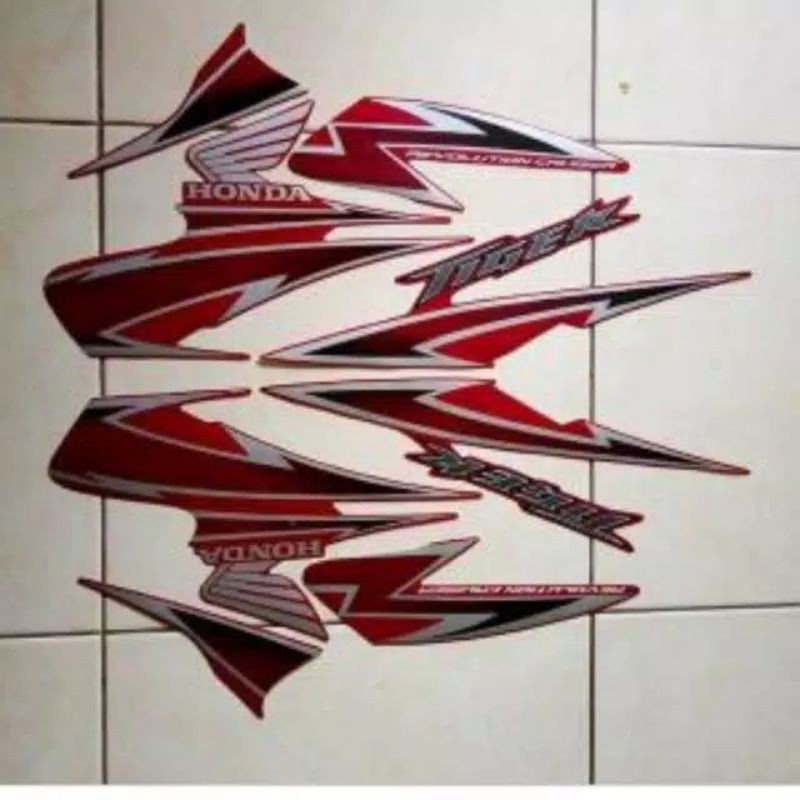 striping sticker tiger revo 2011-2012