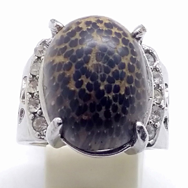 Batu Cincin Akik Fosil Kayu Liwung Asli Natural